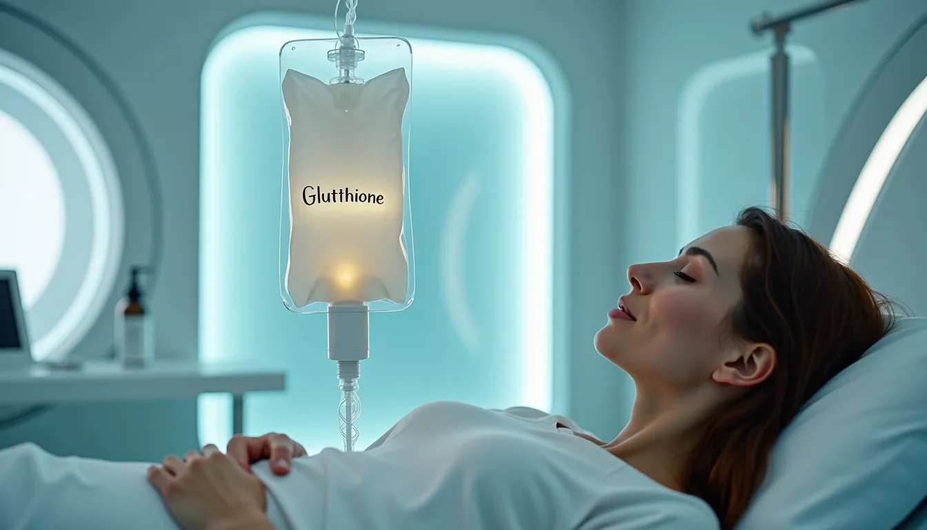 Glutathione IV Drips in Dubai