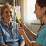 Vitamin drips at home in Dubai